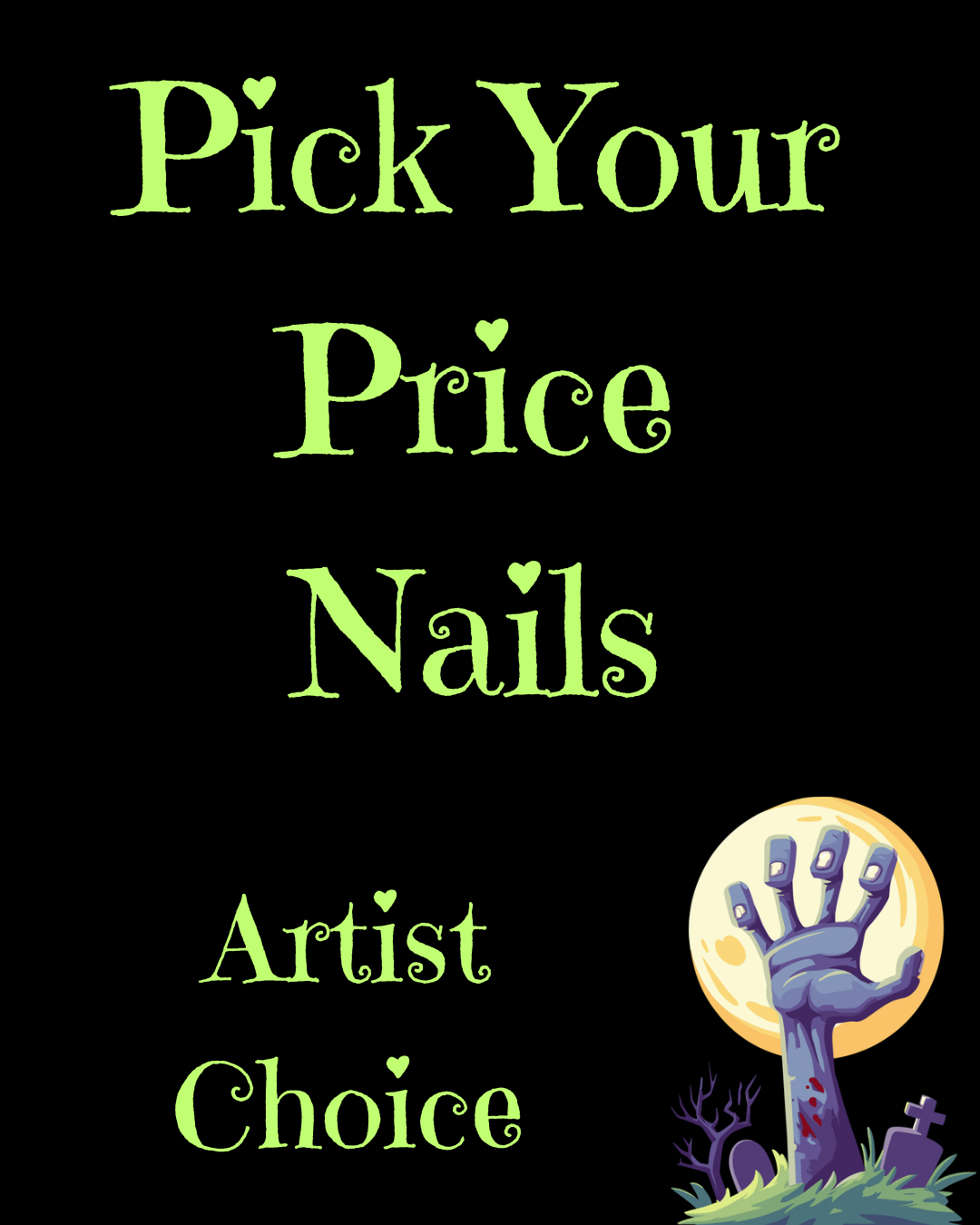 Pick Your Price Artist Choice