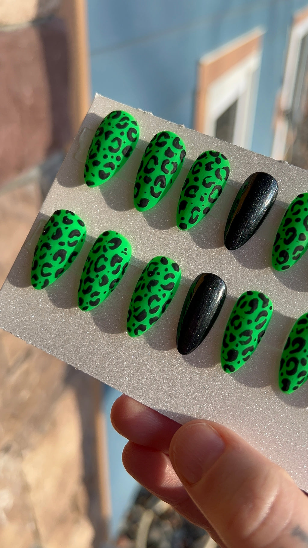 MADE TO ORDER Toxic Temptation Nails Press Ons