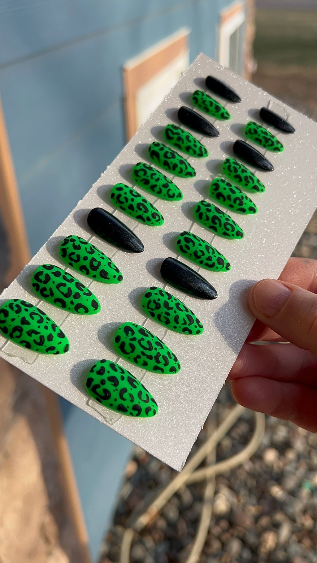 MADE TO ORDER Toxic Temptation Nails Press Ons