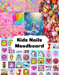 Kids Nails Mood board