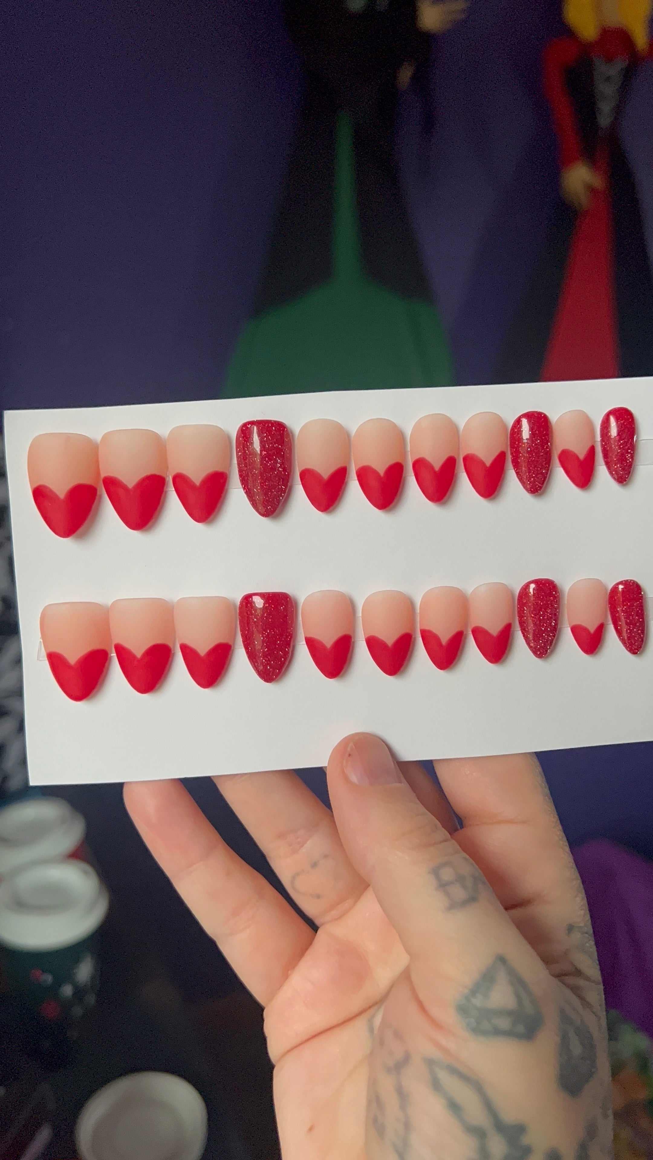 MADE TO ORDER Jessica Rabbit Press Ons