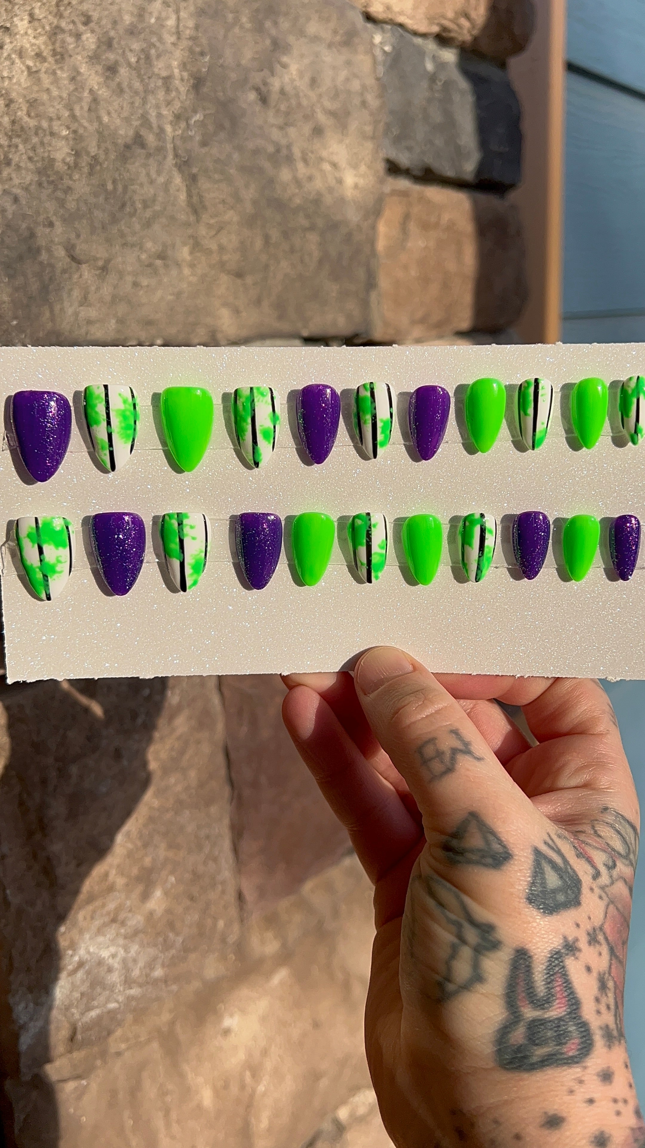 MADE TO ORDER Ghost with the Most Nails Press Ons