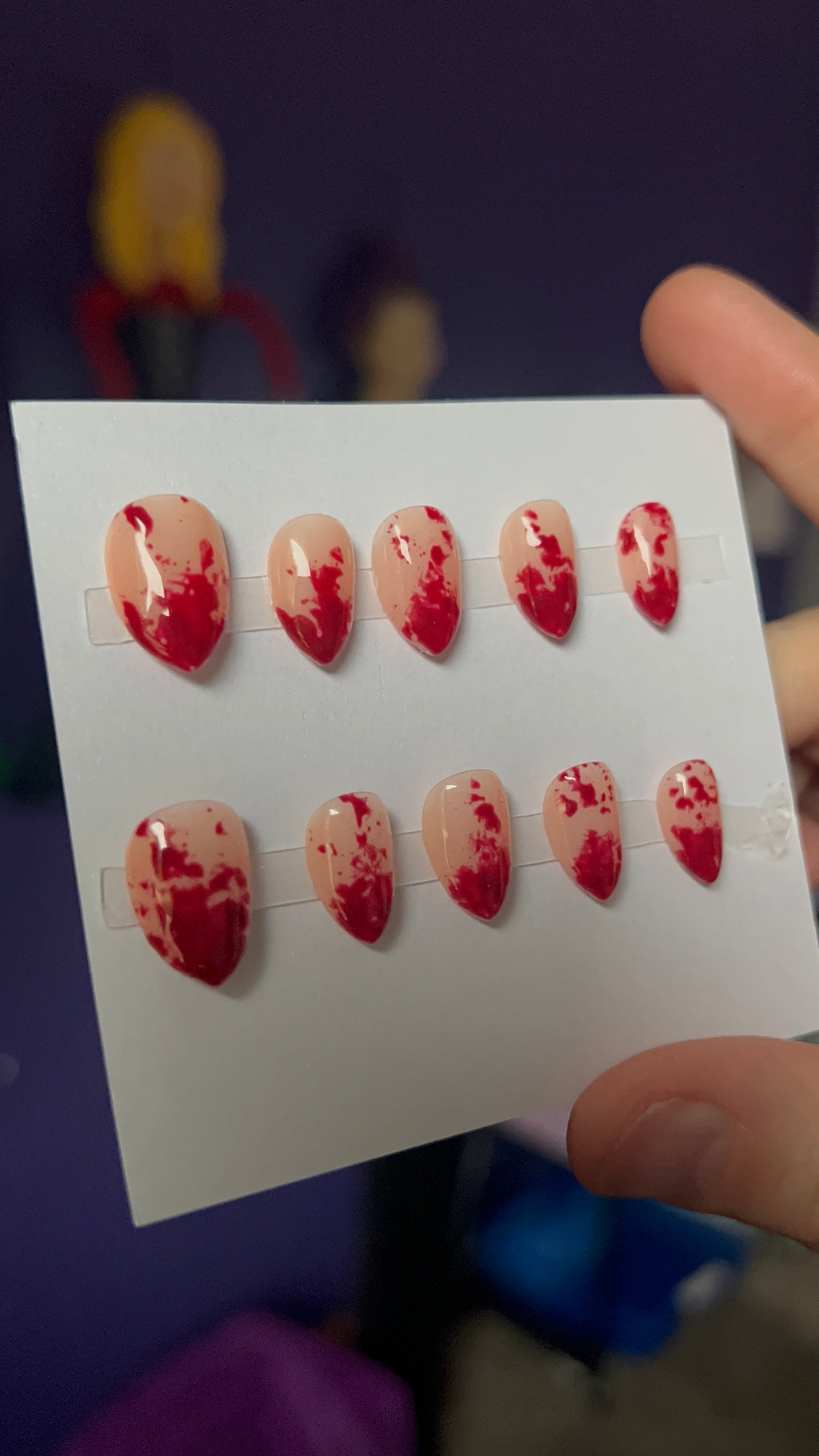MADE TO ORDER Crime Scene Cuties Press Ons
