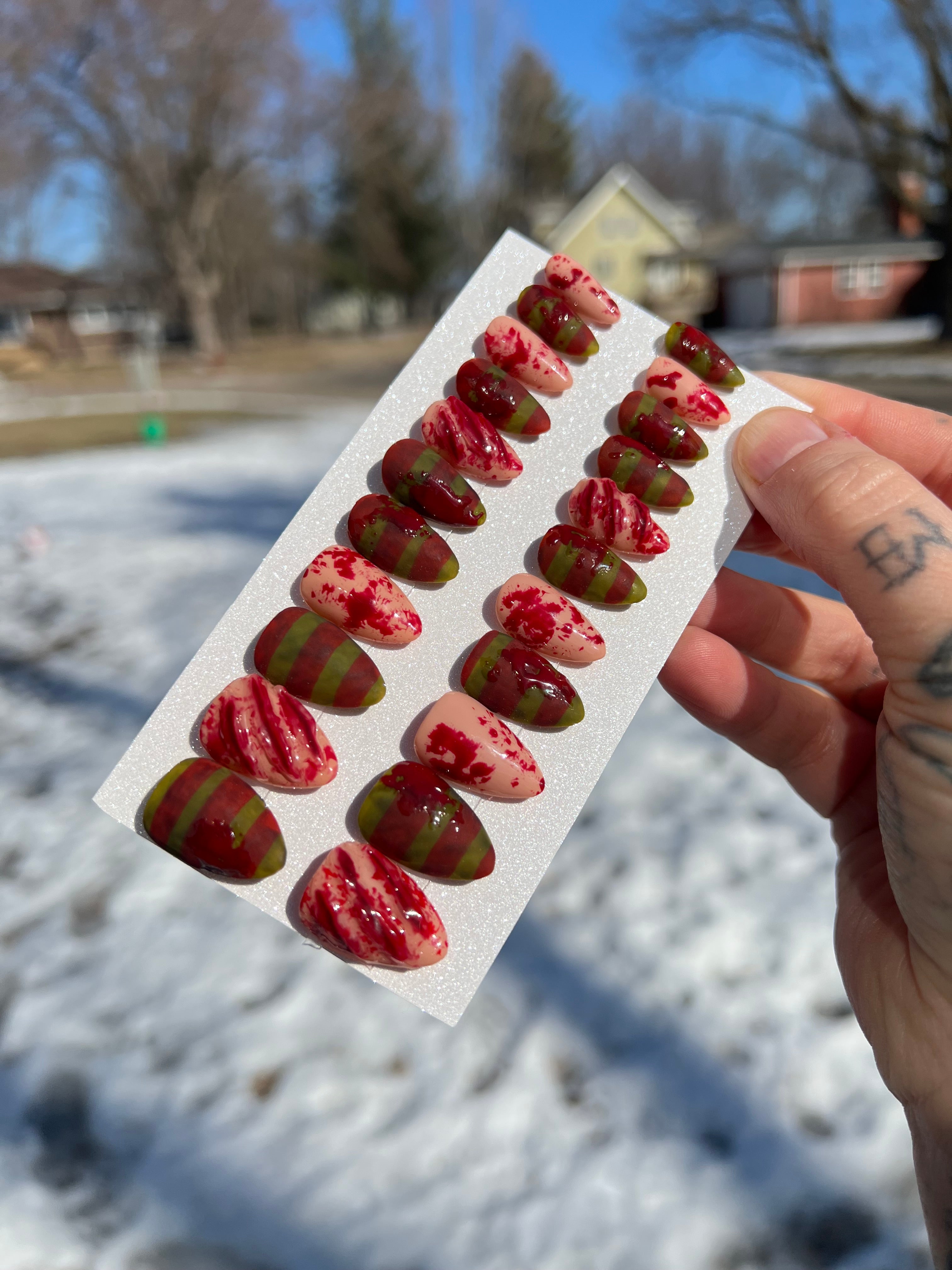 MADE TO ORDER Freddy Press Ons