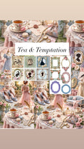 Tea & Temptation Mood board