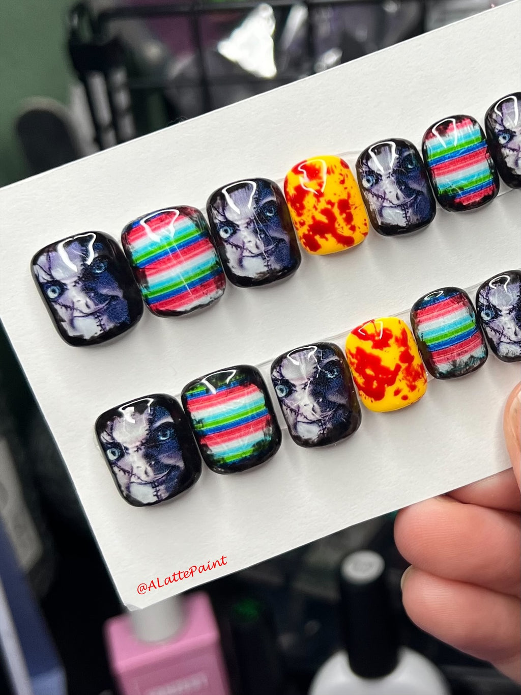 MADE TO ORDER Chucky press ons