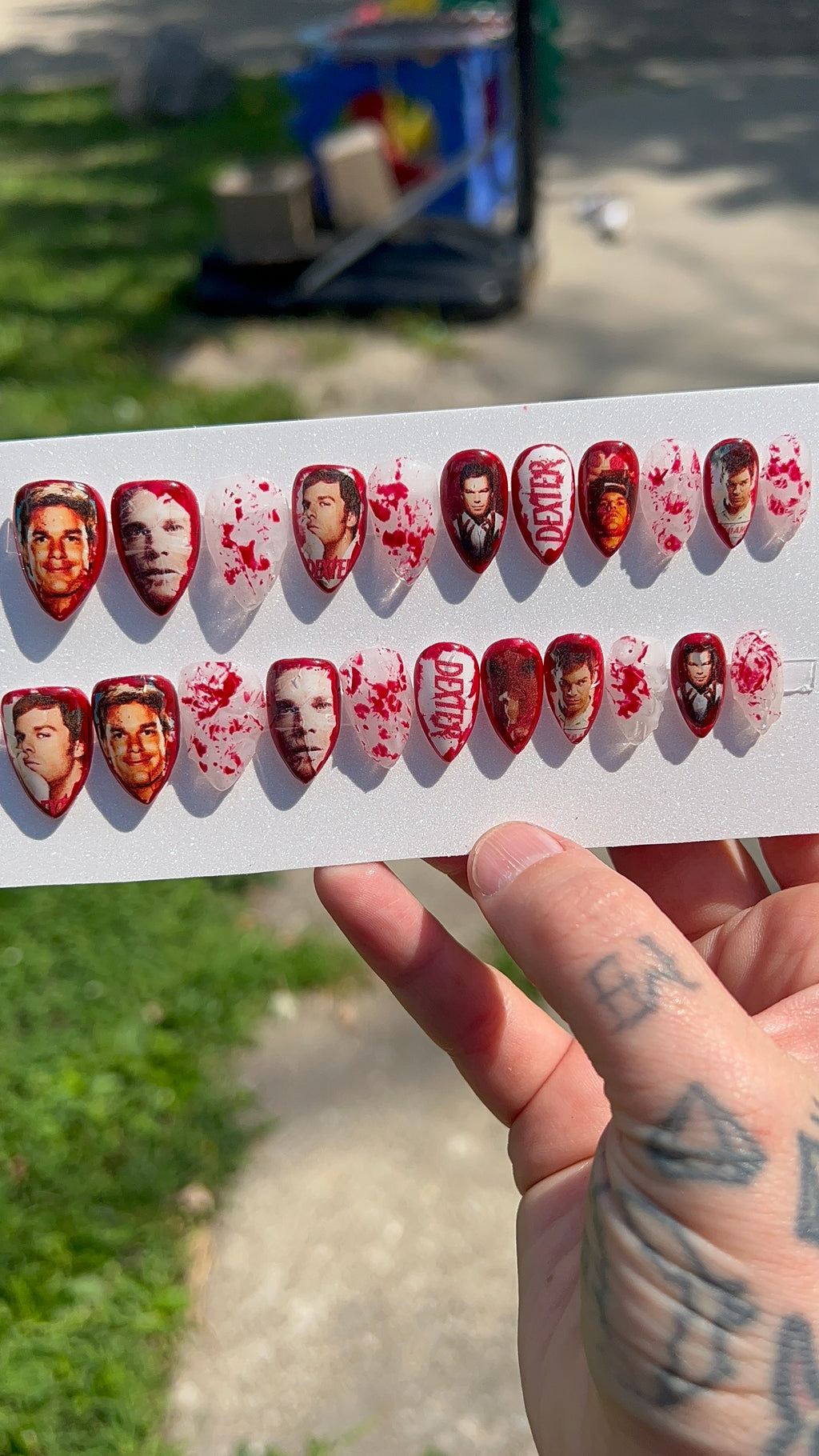 MADE TO ORDER Hello Dexter Press Ons