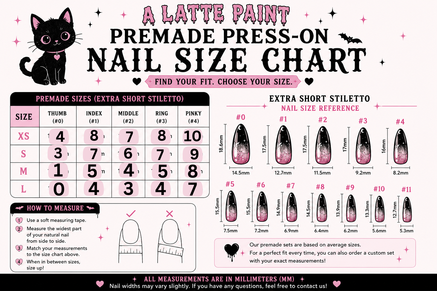 3D Sculpted Jellyfish Fields Nails PRE-SIZED