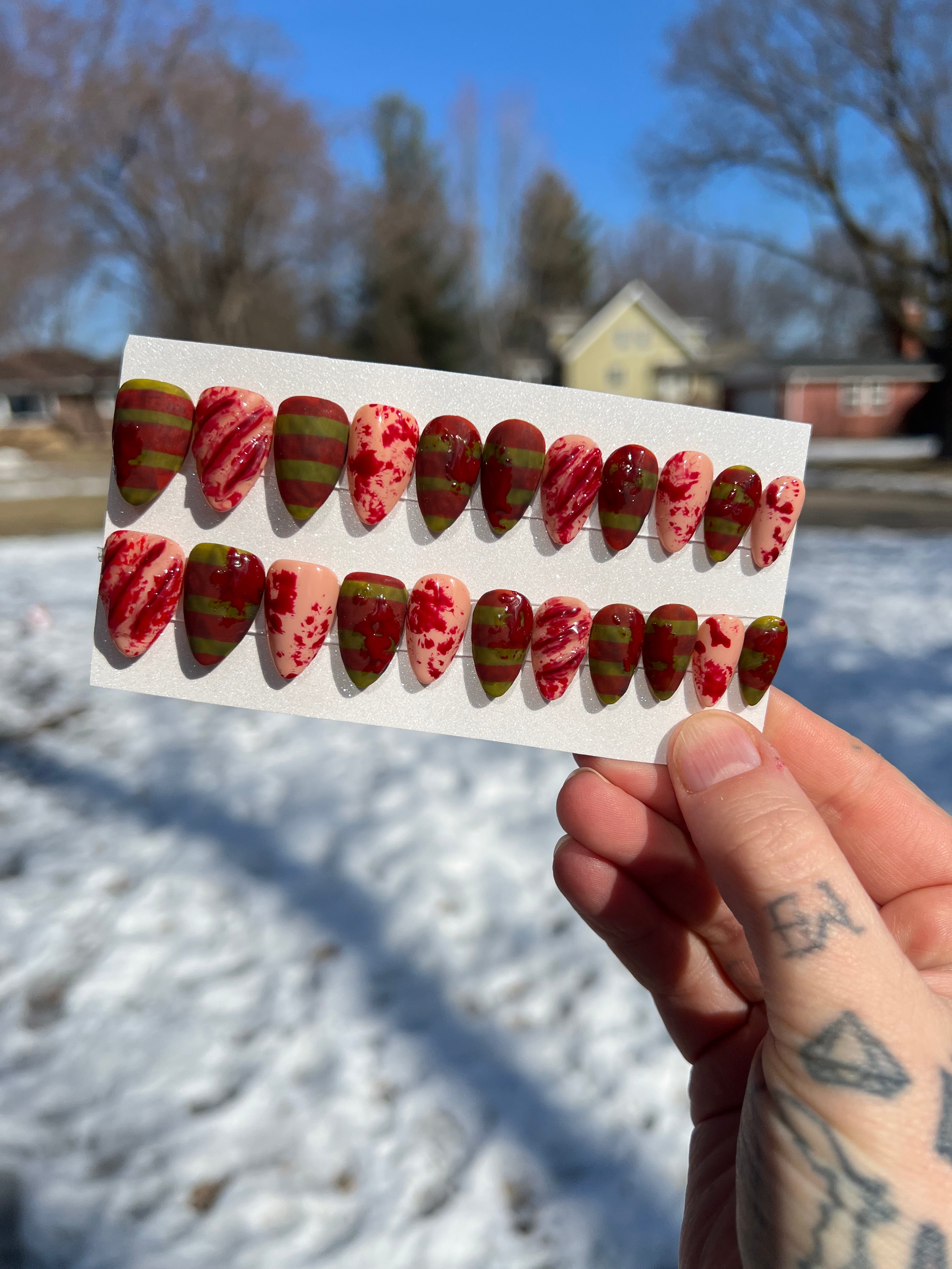 MADE TO ORDER Freddy Press Ons