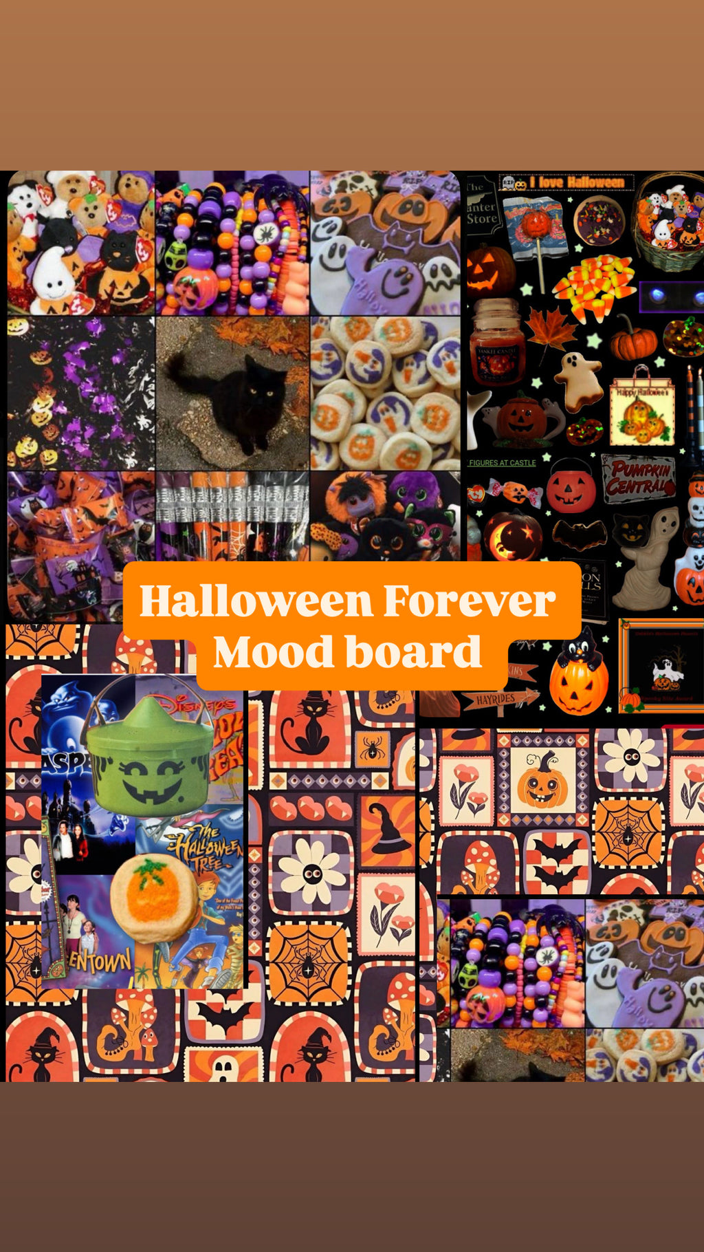Halloween Forever Mood board