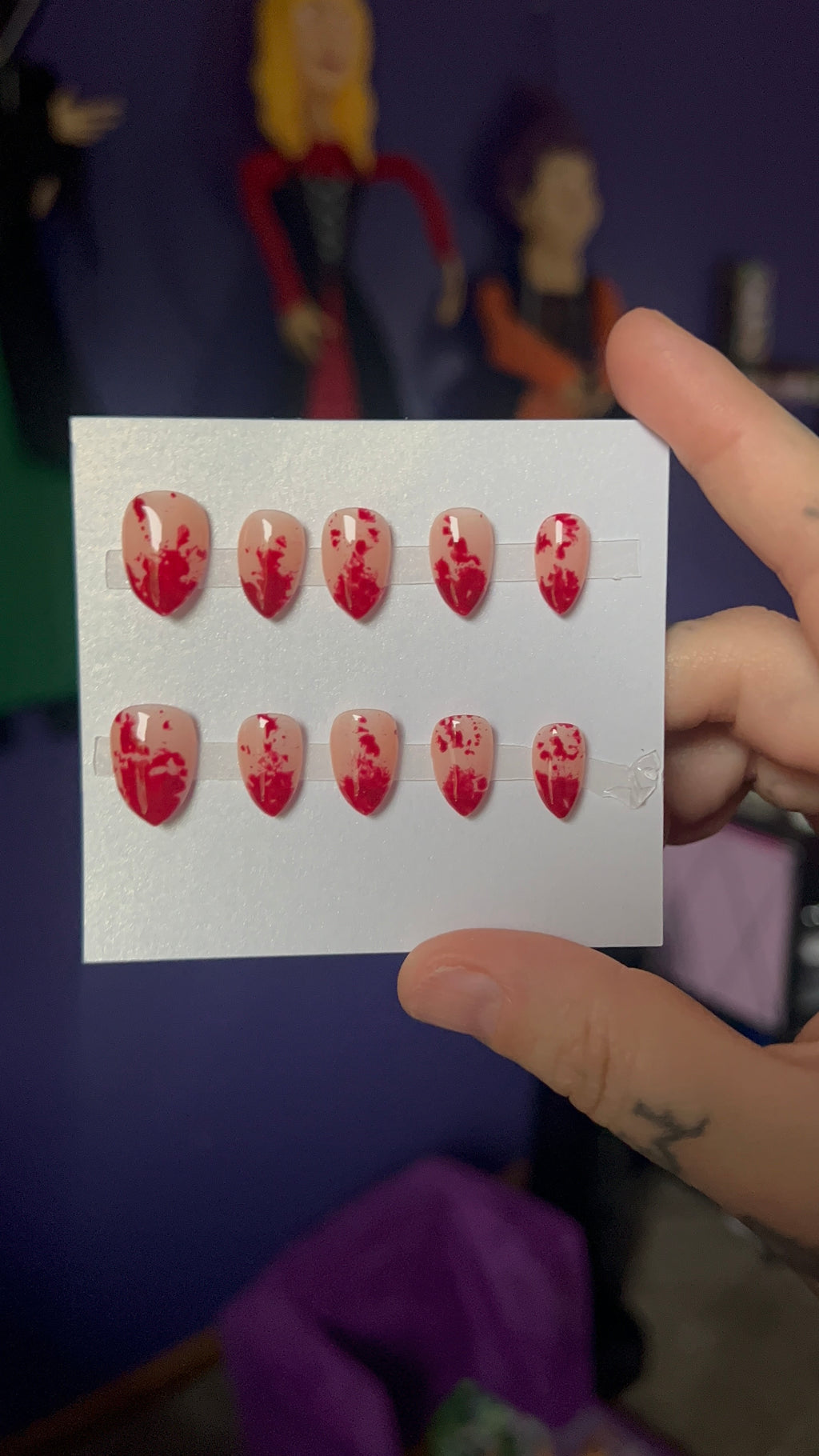 MADE TO ORDER Crime Scene Cuties Press Ons