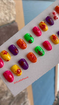 MADE TO ORDER Ice Truck Barbie  Press Ons Dexter Inspired Nails