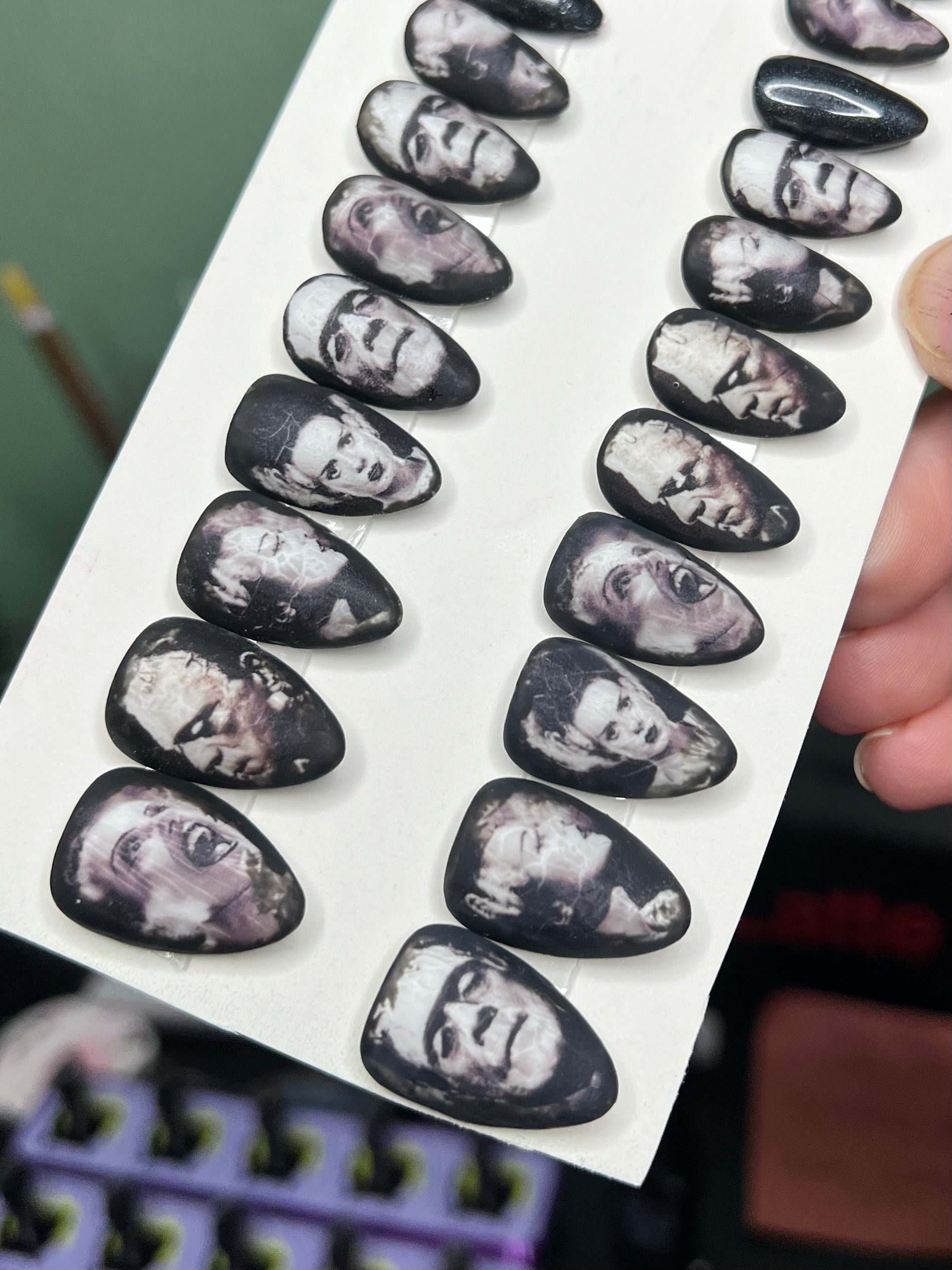 MADE TO ORDER Bride and Monster press ons