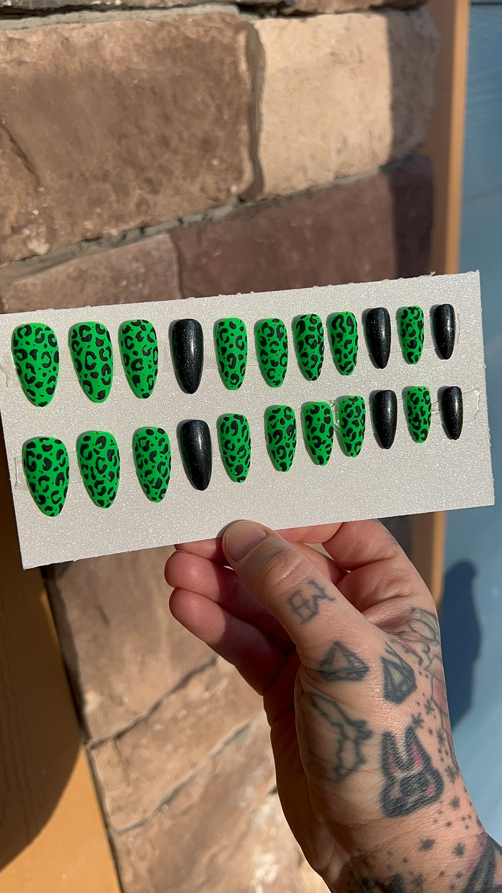 MADE TO ORDER Toxic Temptation Nails Press Ons