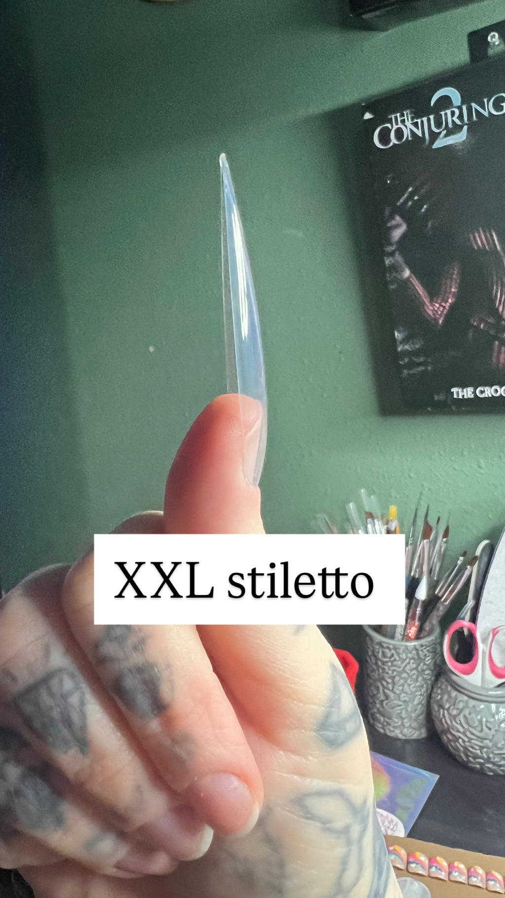 MADE TO ORDER Scary Movies press ons