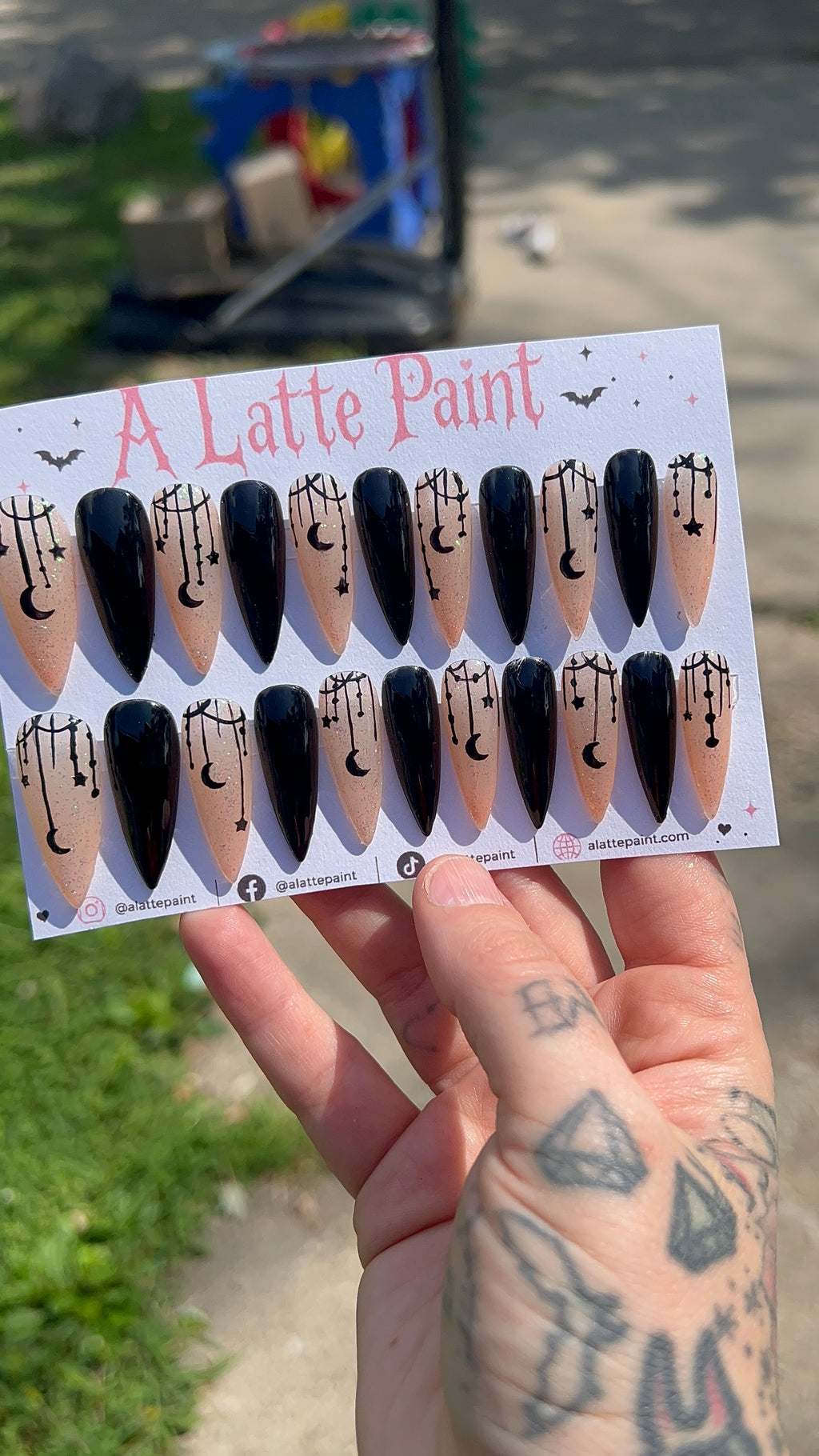 MADE TO ORDER Your Local Witch Press Ons
