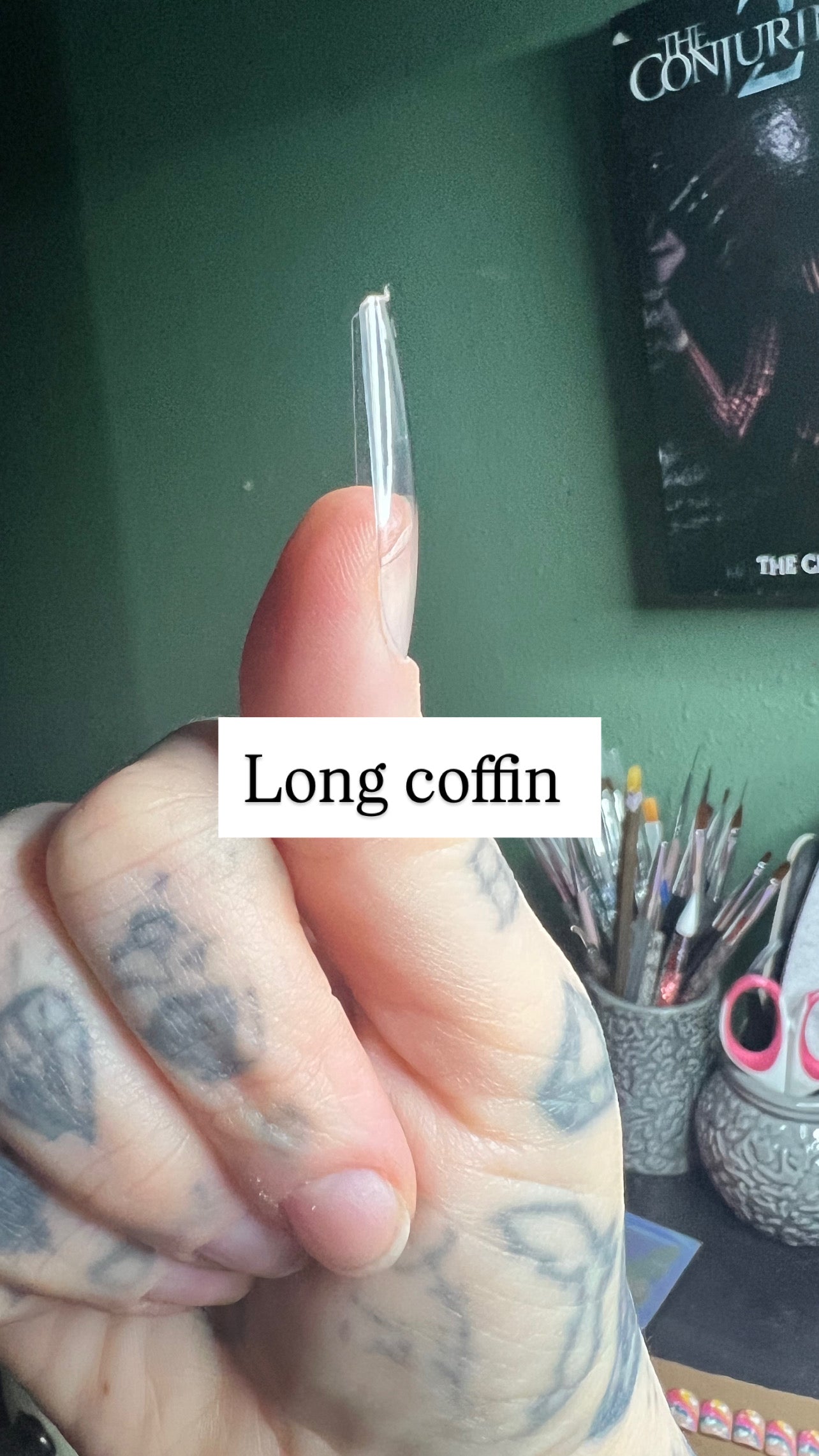 MADE TO ORDER 90s vibes rainbow press ons