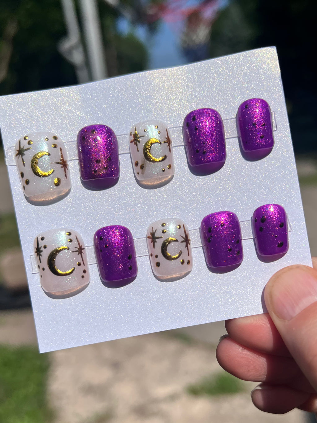MADE TO ORDER Celestial Press Ons Nails