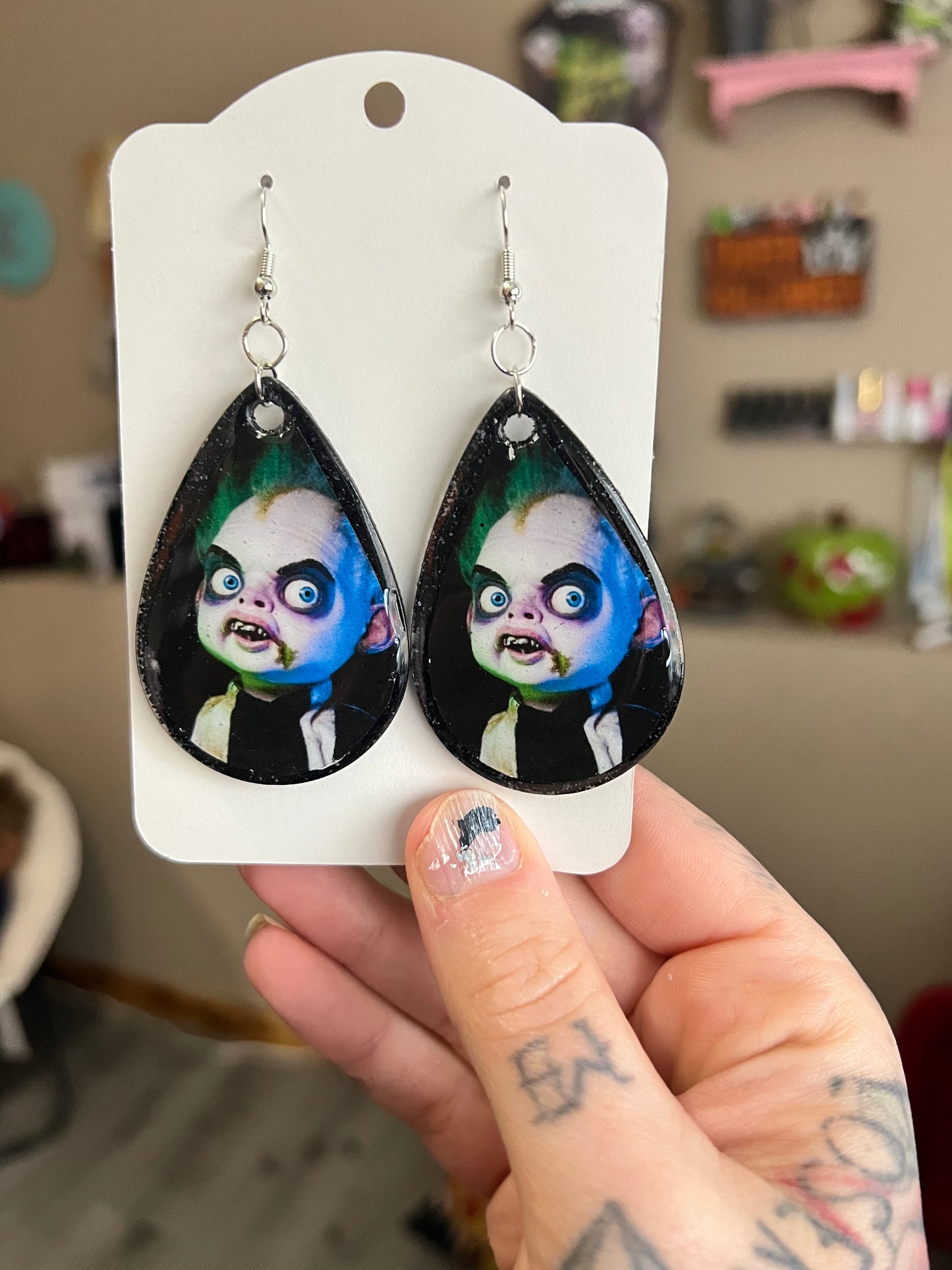 Acrylic Dangle Earrings