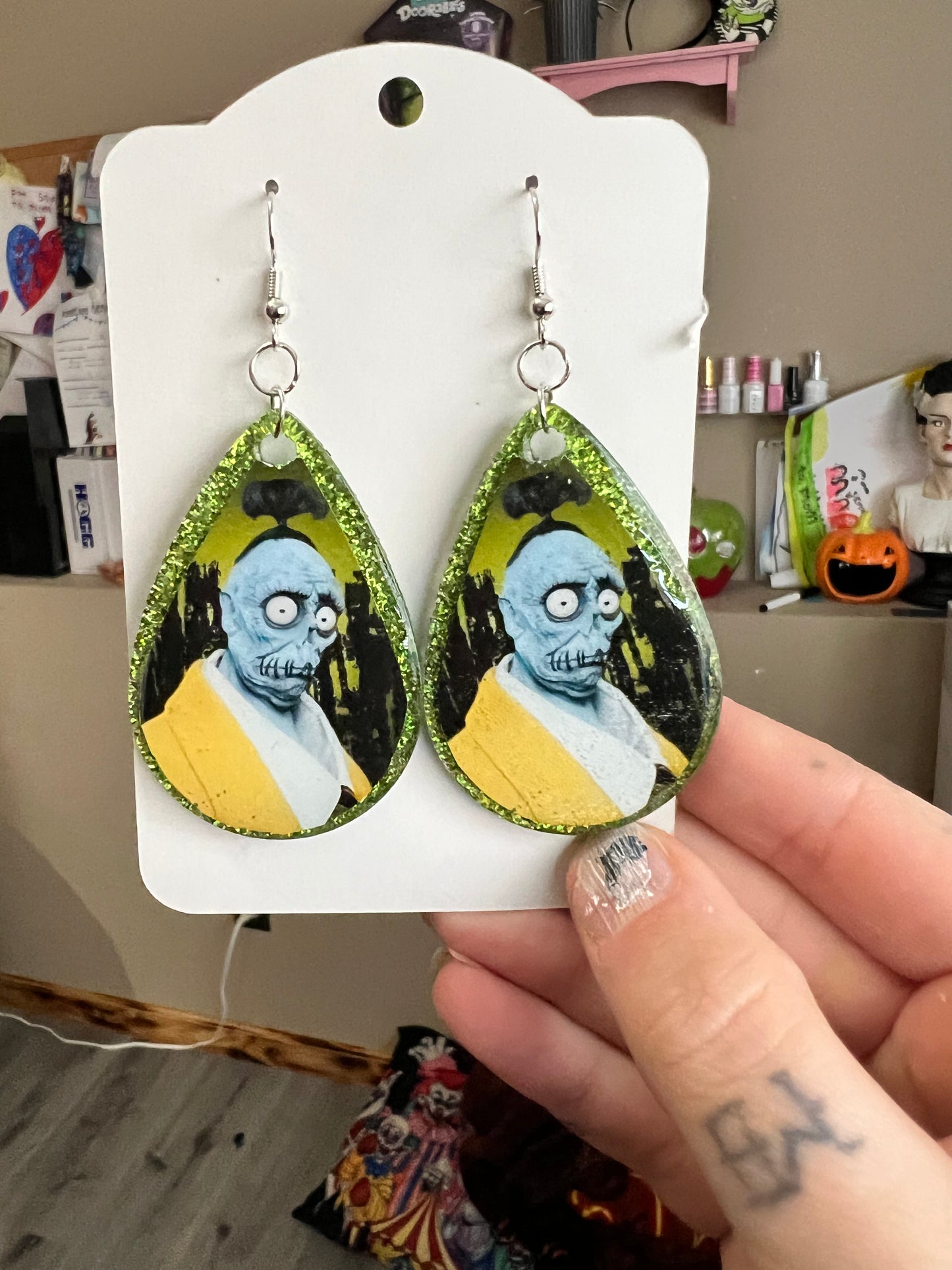 Acrylic Dangle Earrings