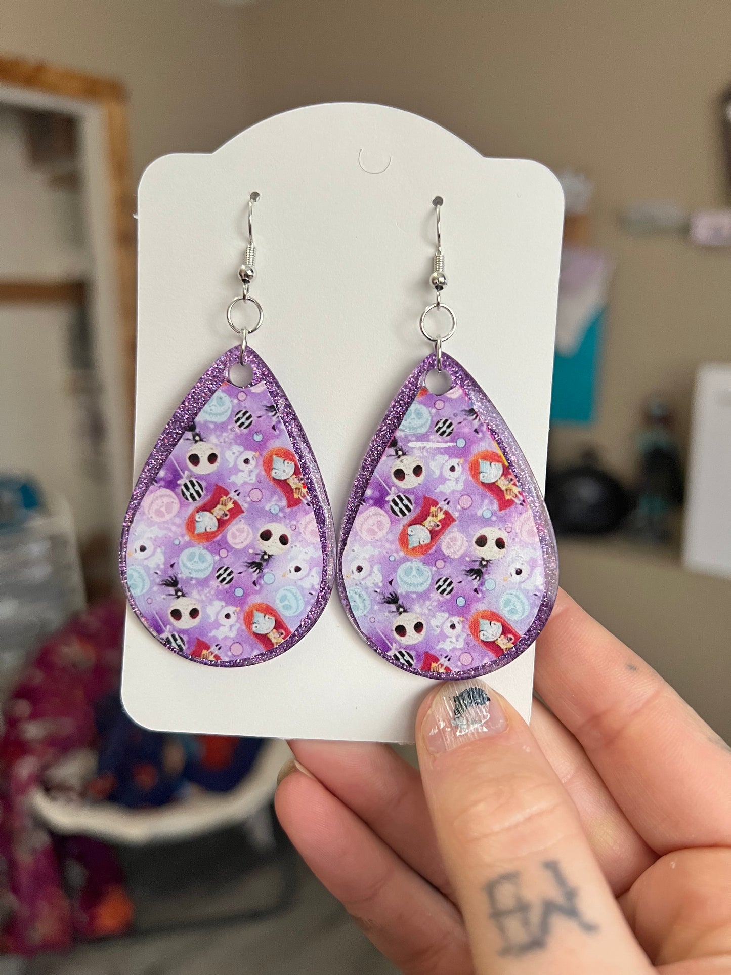 Acrylic Dangle Earrings