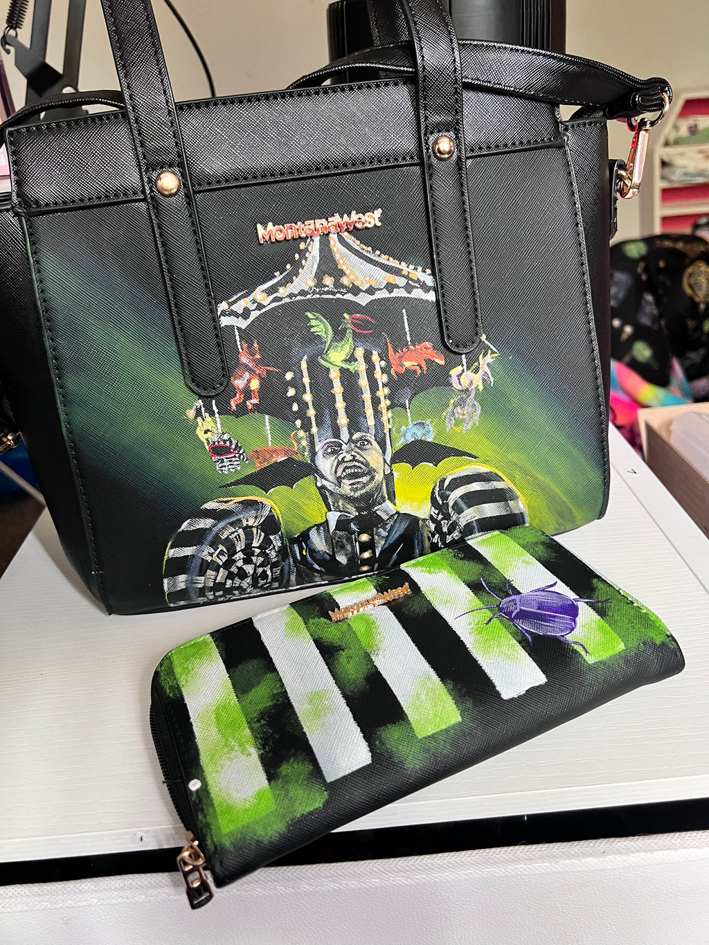 Beetle Carnival Bag AND Wallet SET